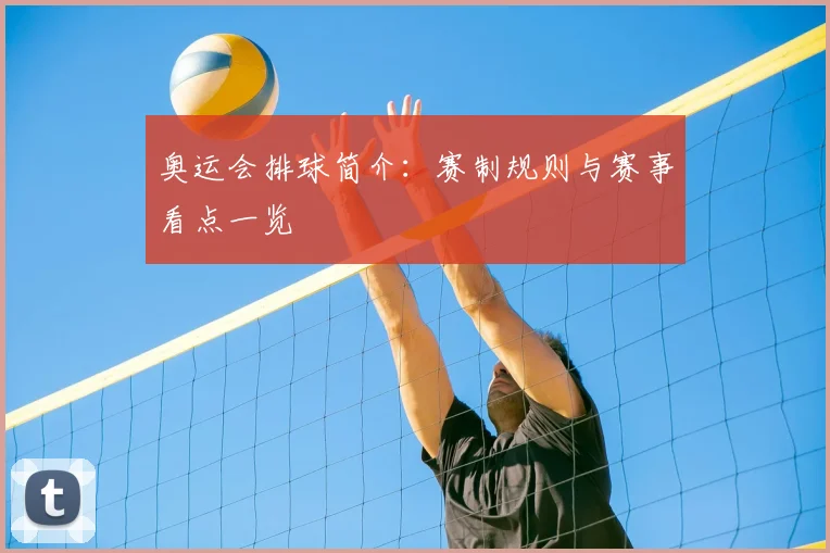 奥运会排球简介：赛制规则与赛事看点一览